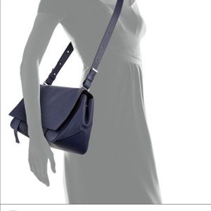 Proenza Shouler Navy PS Courier Bag